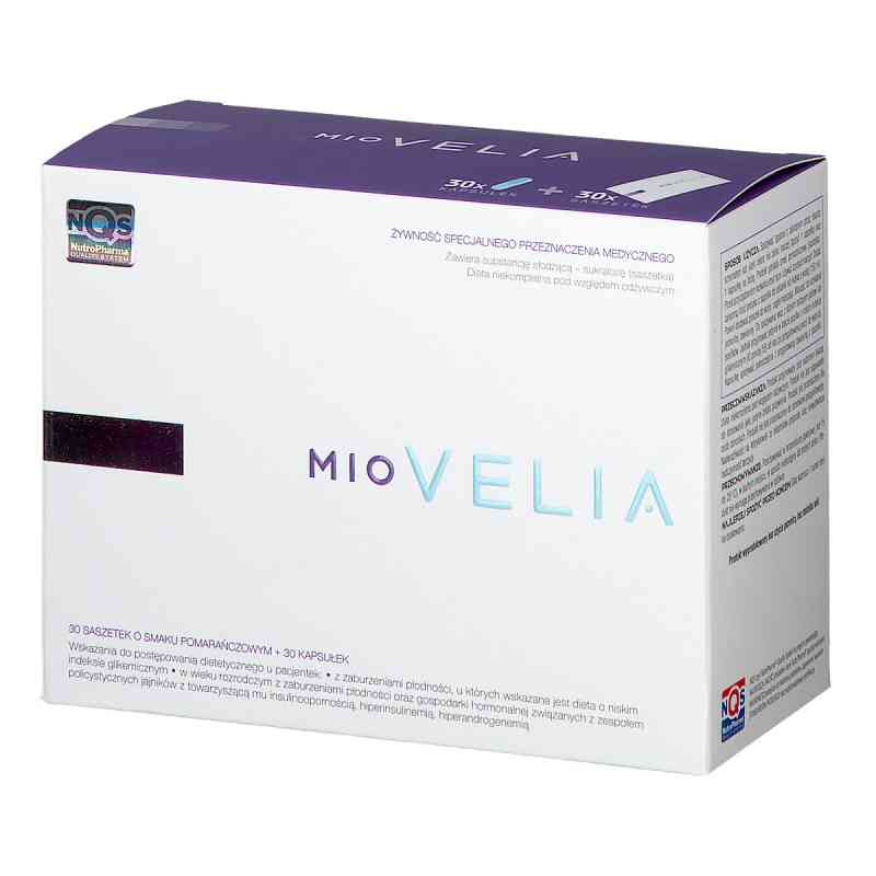 Miovelia 30 saszetki + kapsułki 30  od NUTROPHARMA SP. Z O.O. PZN 08300963