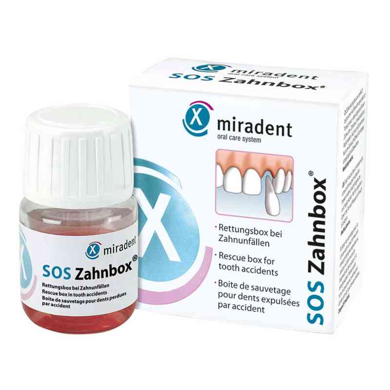Miradent Sos pudełko na zęba 1 szt. od Hager Pharma GmbH PZN 07260299