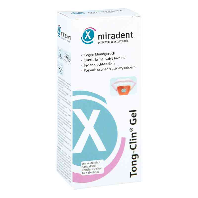 Miradent Tong Clin żel do czyszczenia języka 50 ml od Hager Pharma GmbH PZN 03814849