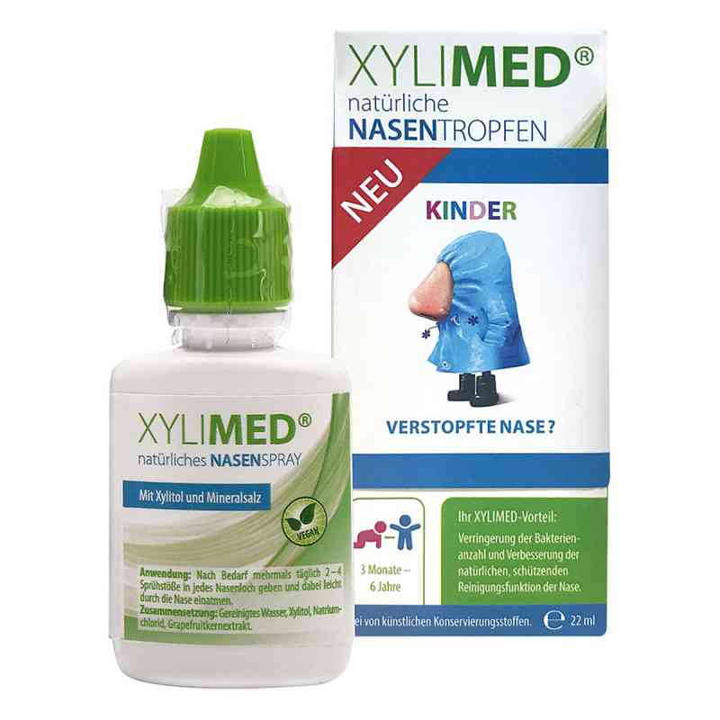 Miradent Xylimed Kid's natürliche Nasentropfen 22 ml od Hager Pharma GmbH PZN 14001167