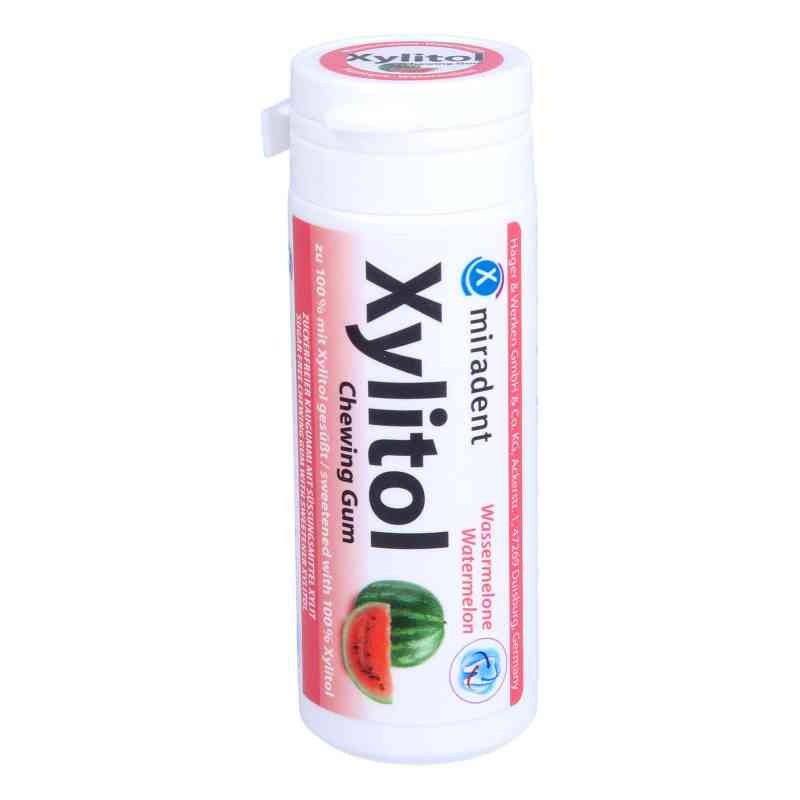 Miradent Xylitol Wassermelone guma 30 szt. od Hager Pharma GmbH PZN 16573838