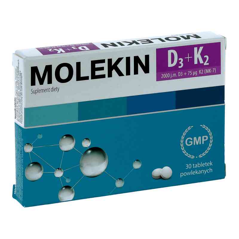 Molekin D3 + K2 30 tabl. od NATUR PRODUKT PHARMA SP. Z O.O. PZN 08300376