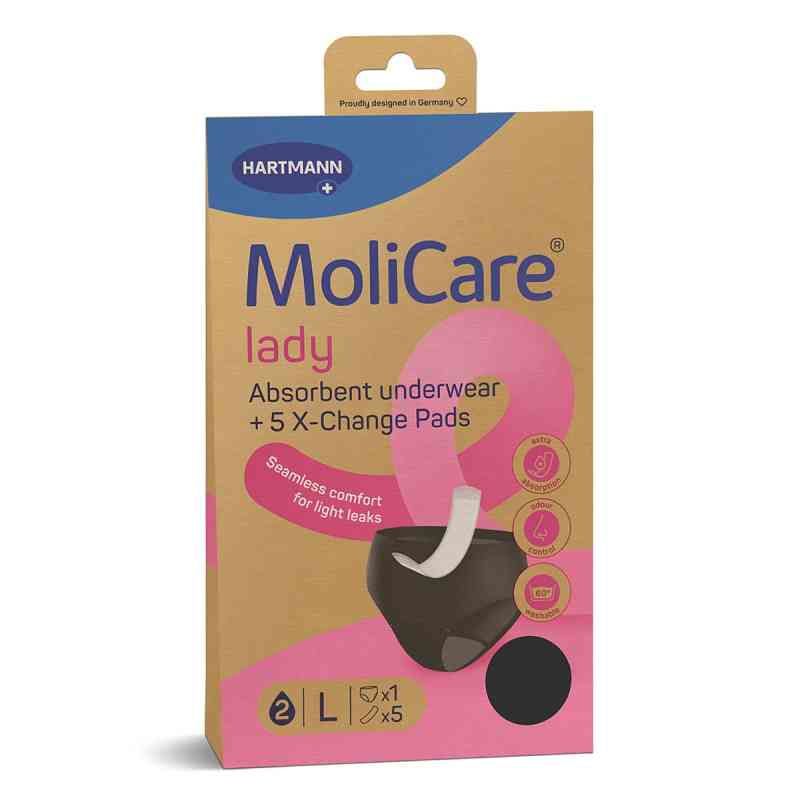 Molicare Lady Bielizna chłonna pod spód +5 wkładów rozmiar L 1 szt. od PAUL HARTMANN AG PZN 19263475