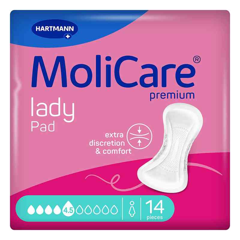 Molicare Premium Lady Pad 4,5 kropli 14 szt. od PAUL HARTMANN AG PZN 18659142