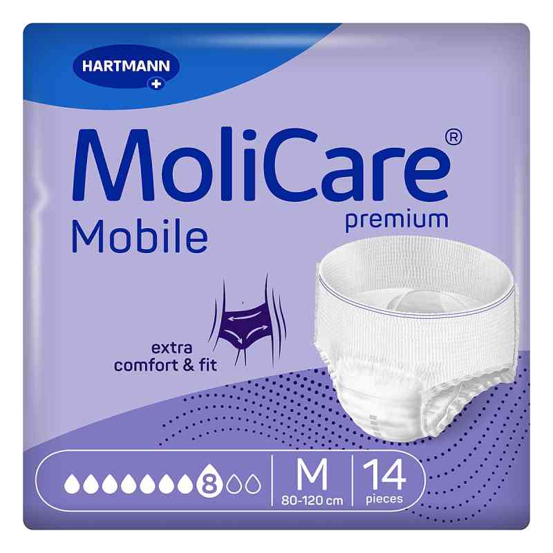Molicare Premium Mobile 8 Tropfen Größe m 14 szt. od PAUL HARTMANN AG PZN 17936556