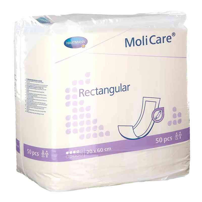 Molicare rectangular 4 Tropfen 20x60 cm 50 szt. od PAUL HARTMANN AG PZN 16011307