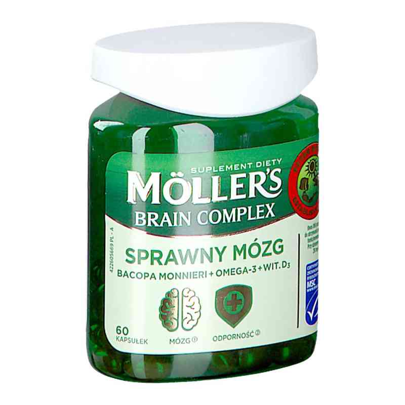 Moller's Brain Complex kapsułki 60  od ORKLA HEALTH A/S PZN 08303449