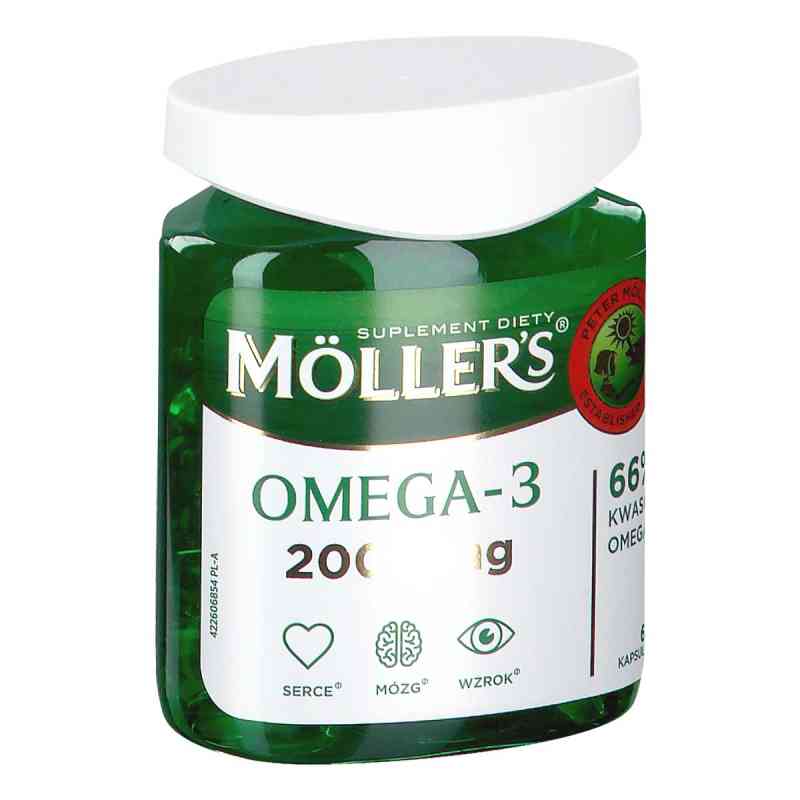 Moller's Omega-3 2000 mg kapsułki  60  od ORKLA HEALTH AS PZN 08306166