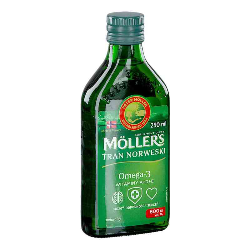Moller's Tran Norweski naturalny 250 ml od ORKLA HEALTH AS PZN 08304416
