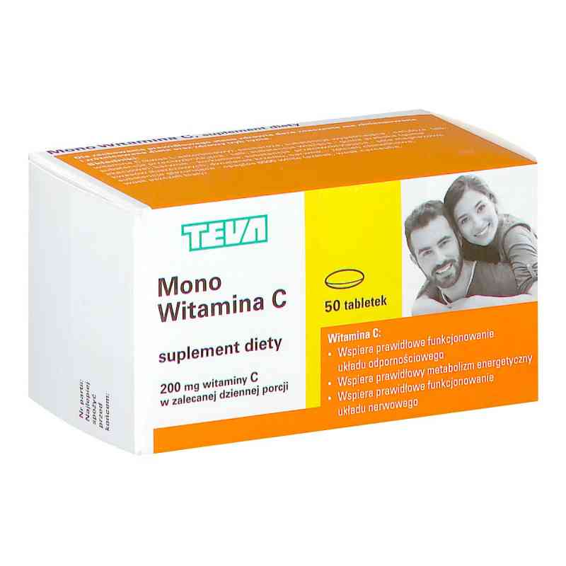 Mono Witamina C 50  od TEVA OPERATIONS POLAND SP. Z O.O. PZN 08302244