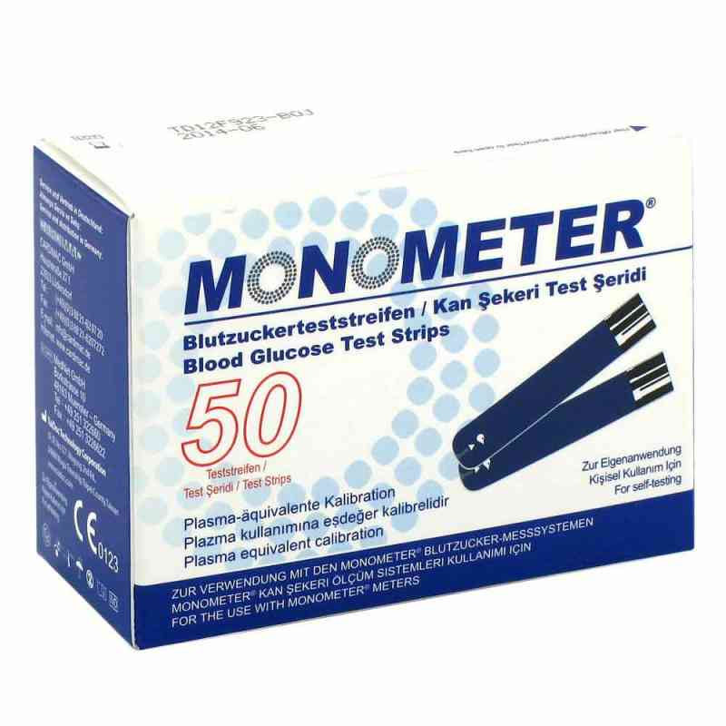 Monometer test do mierzenia stężenia glukozy we krwi 2X25 szt. od CARDIMAC GmbH PZN 08837269