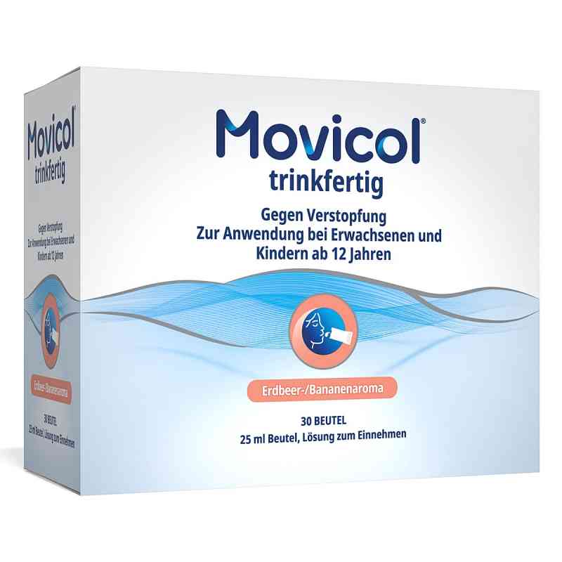 Movicol gotowy do picia 25 ml saszetki truskawka/banan 30 szt. od Norgine GmbH PZN 11163969