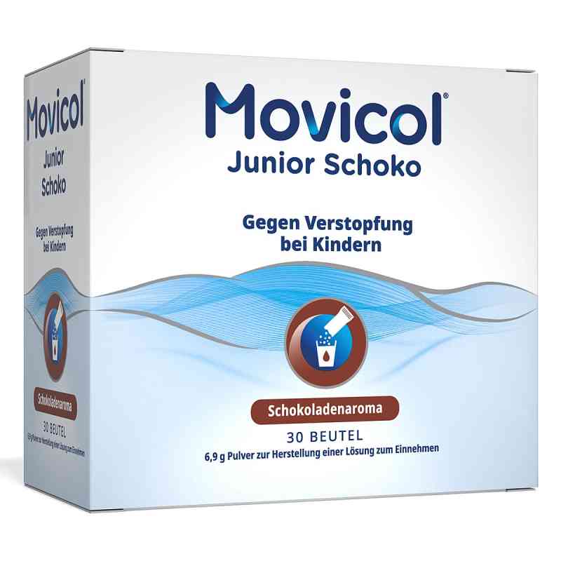 Movicol Junior czekoladowy proszek w saszetkach 30X6.9 g od Norgine GmbH PZN 09086865