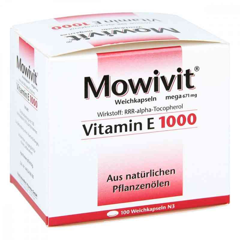 Mowivit Vitamin E 1000 kapsułki 100 szt. od Rodisma-Med Pharma GmbH PZN 00836916