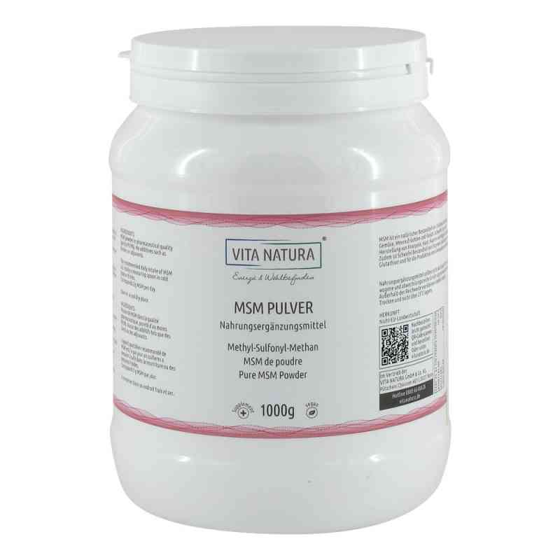 Msm Pulver Methylsulfonylmethan w proszku 1000 g od Vita Natura GmbH & Co. KG PZN 08811264