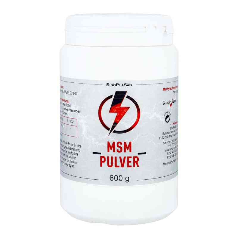 Msm Pulver Pur 99,9% Methylsulfonylmethan 600 g od SinoPlaSan GmbH PZN 14210209