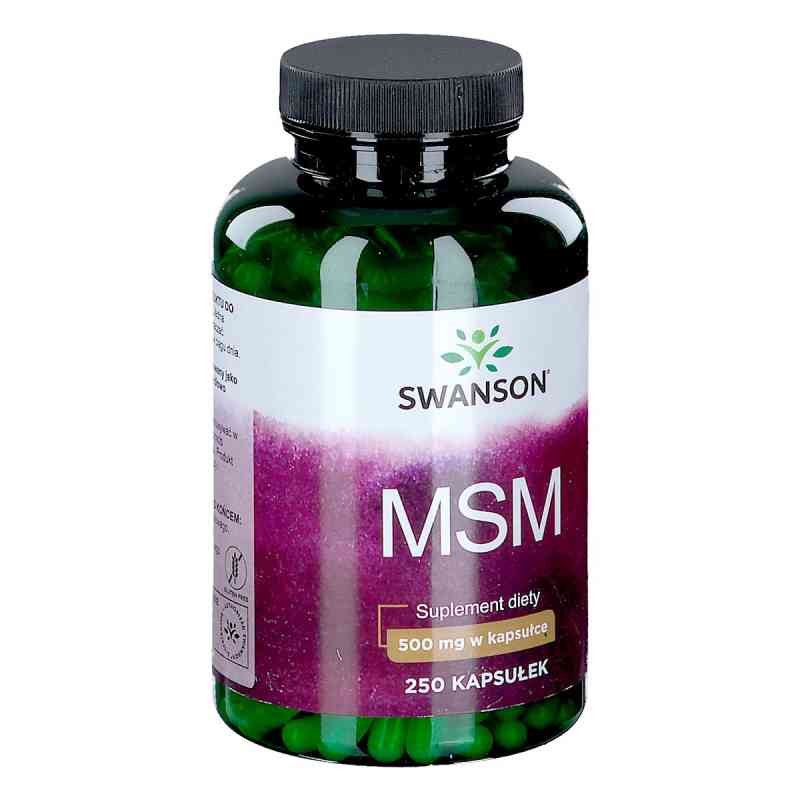 MSM Swanson kapsułki 250  od SWANSON HEALTH PRODUCTS PZN 08306125