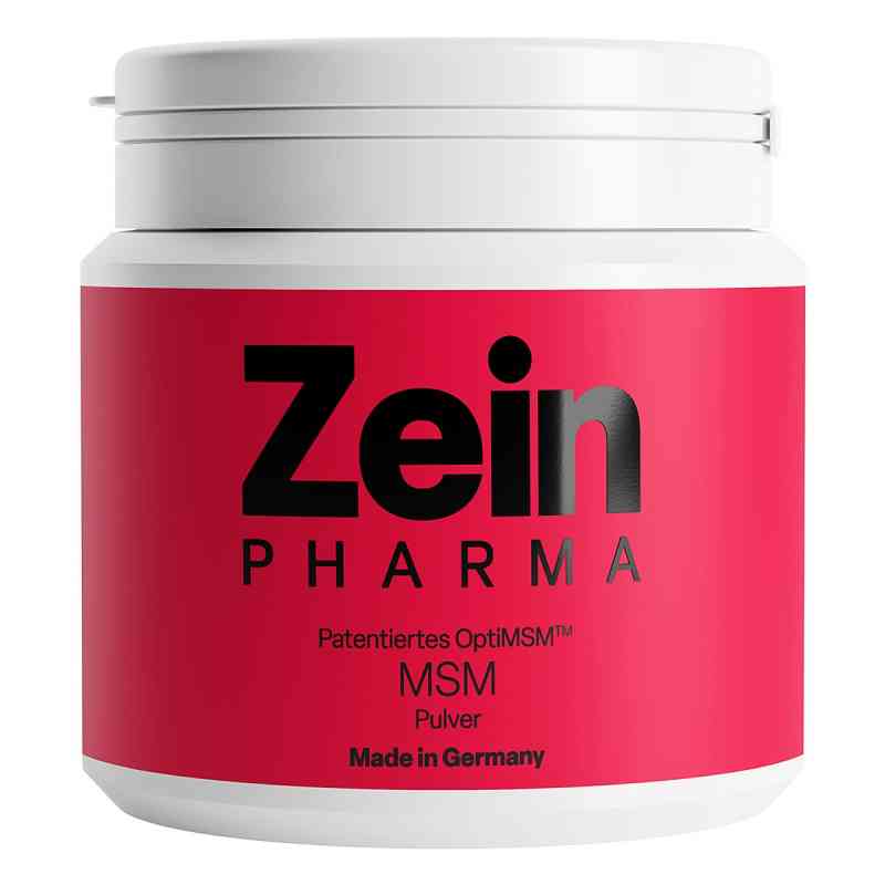 MSM z opatentowanym proszkiem OptiMSM™ firmy ZEINpharma 400 g od ZeinPharma Germany GmbH PZN 10628604