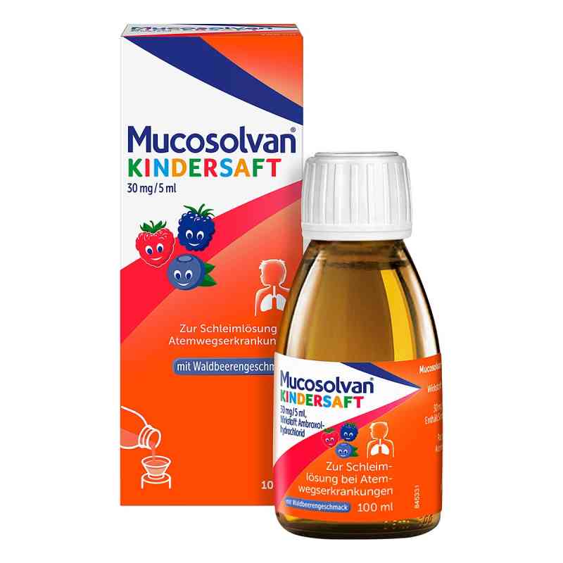 Mucosolvan 30 mg/5 ml syrop dla dzieci 100 ml od A. Nattermann & Cie GmbH PZN 02807988