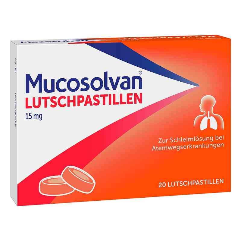 Mucosolvan Lutschpastillen 20 szt. od A. Nattermann & Cie GmbH PZN 08648479