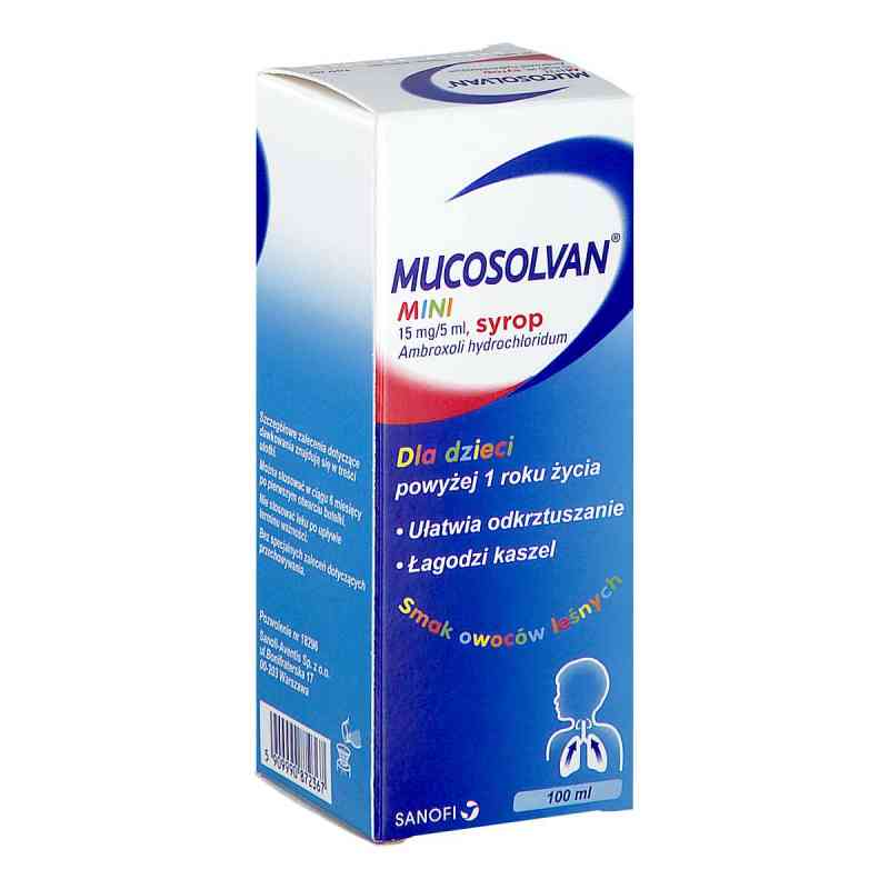 Mucosolvan mini syrop 100 ml od DELPHARM REIMS S.A.S. PZN 08301497