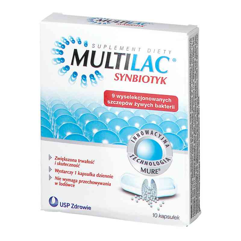 Multilac kapsułki 10 kaps. od GENEXO SP. Z O.O. PZN 08300440