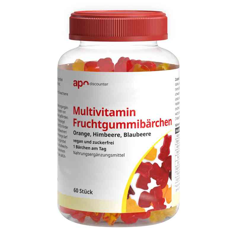 Multivitamin Fruchtgum Zfr 60 szt. od apo.com Group GmbH PZN 16908486