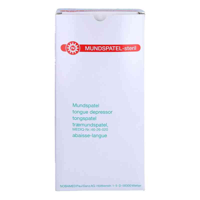 Mundspatel steril 100 szt. od NOBAMED Paul Danz AG PZN 00679500