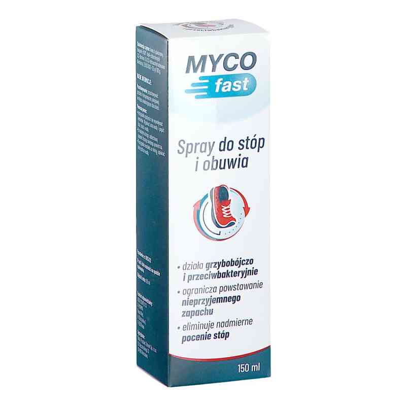 MYCOfast Spray do stóp i obuwia 150 ml od ADEX COSMETICS & PHARMA PZN 08304162