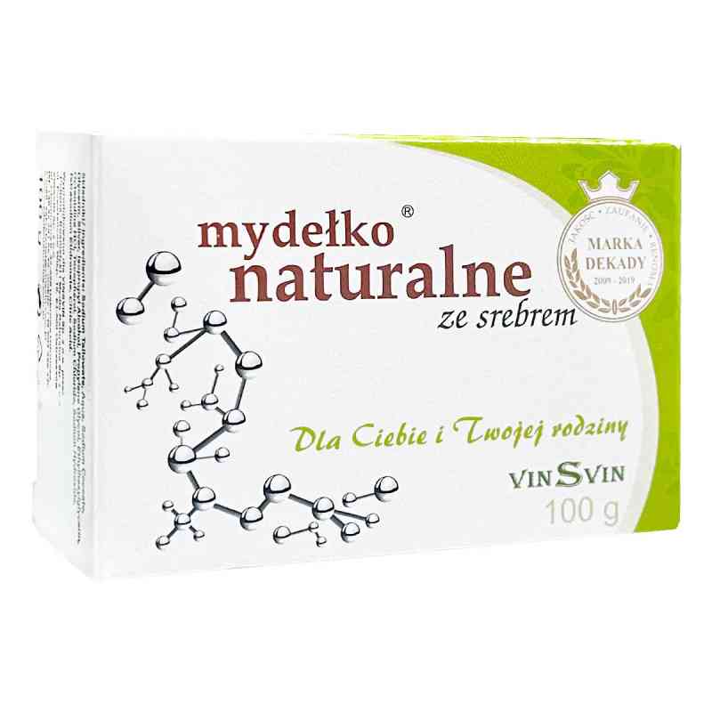 Mydełko naturalne ze srebrem  100 g od  PZN 08302605