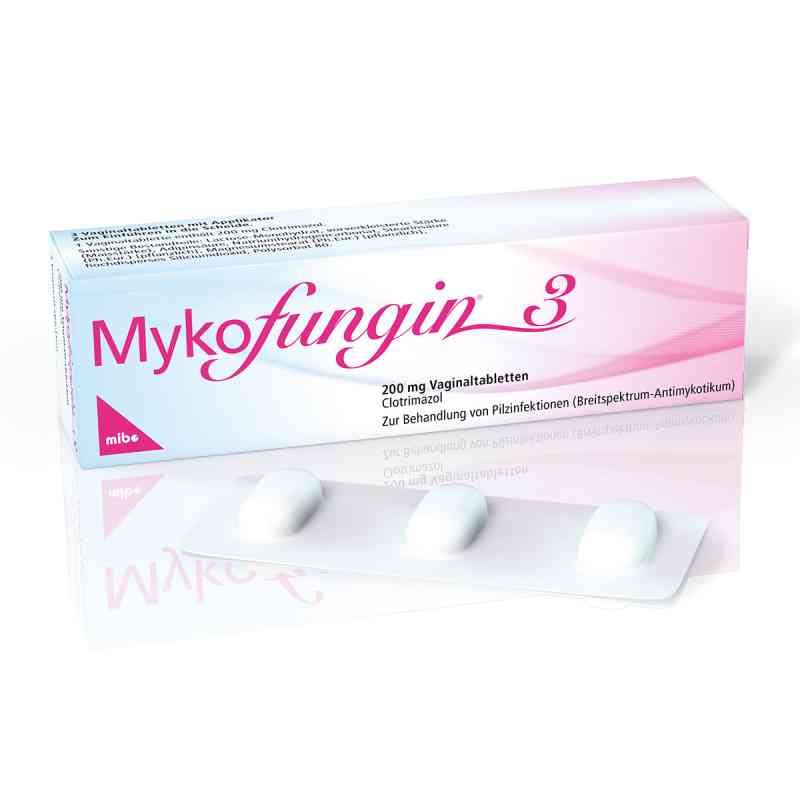 Mykofungin 3 Vaginaltabletten 200 mg 3 szt. od MIBE GmbH Arzneimittel PZN 10118062