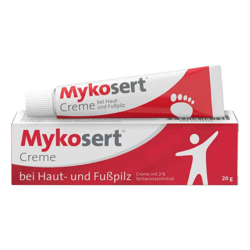 Mykosert krem na grzybicę skóry i stóp 20 g od Dr. Pfleger Arzneimittel GmbH PZN 15579721