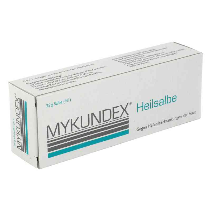 Mykundex Heilsalbe 25 g od Esteve Pharmaceuticals GmbH PZN 01074408