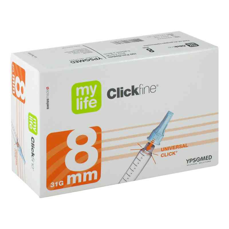 Mylife Clickfine kaniule 8 mm 100 szt. od  PZN 05524156