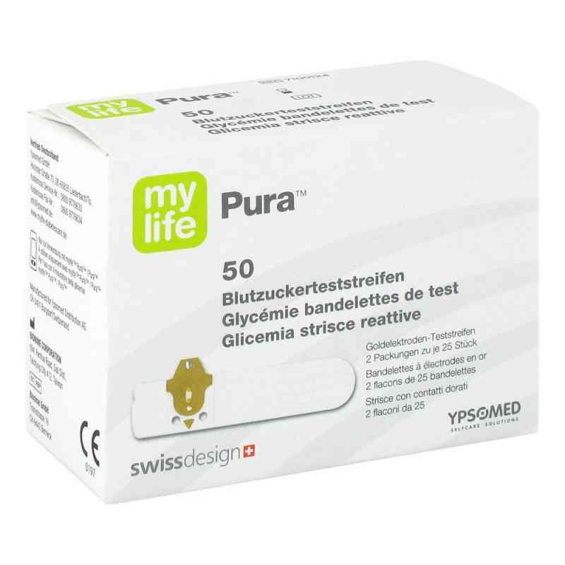 Mylife Pura Blutzuck.teststreifen 50 szt. od Ypsomed GmbH PZN 05515654