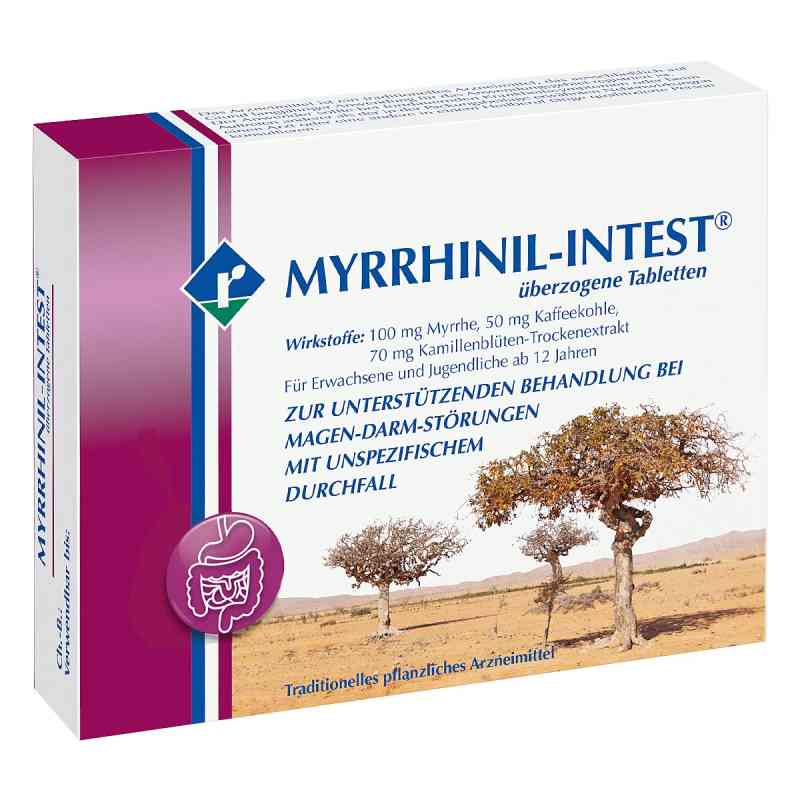 Myrrhinil Intest Tabletki na żołądek 50 szt. od REPHA GmbH Biologische Arzneimit PZN 00697337