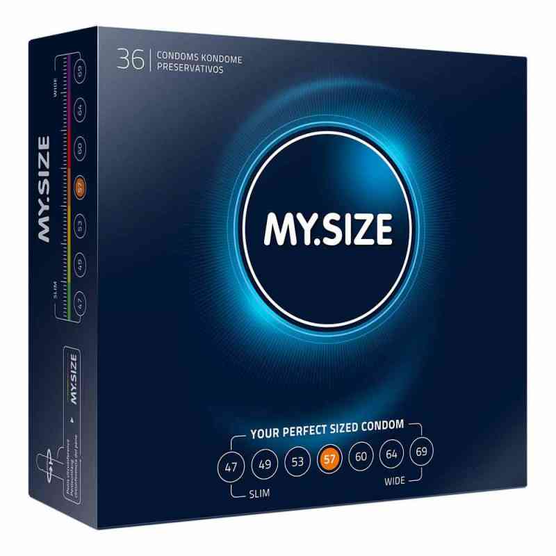 Mysize 57 Kondome 36 szt. od IMP GmbH International Medical P PZN 10117186