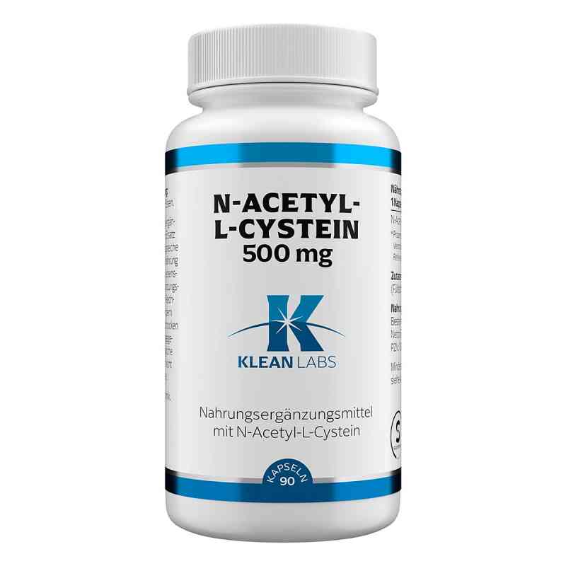 N-Acetyl-L-Cysteina 500 mg kapsułki 90 szt. od Supplementa GmbH PZN 13830418