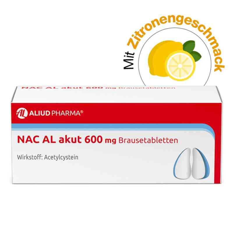 Nac Al akut 600 mg Brausetabl. 10 szt. od ALIUD Pharma GmbH PZN 00724784