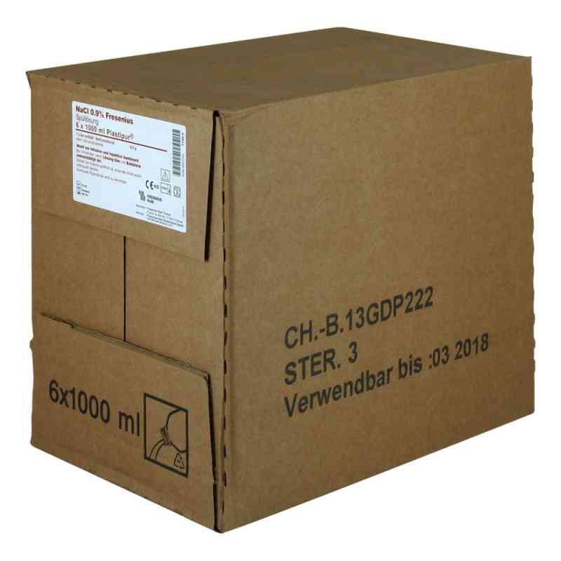 Nacl 0,9% roztwór soli fizjologicznej 6X1000 ml od Fresenius Kabi Deutschland GmbH PZN 04801702
