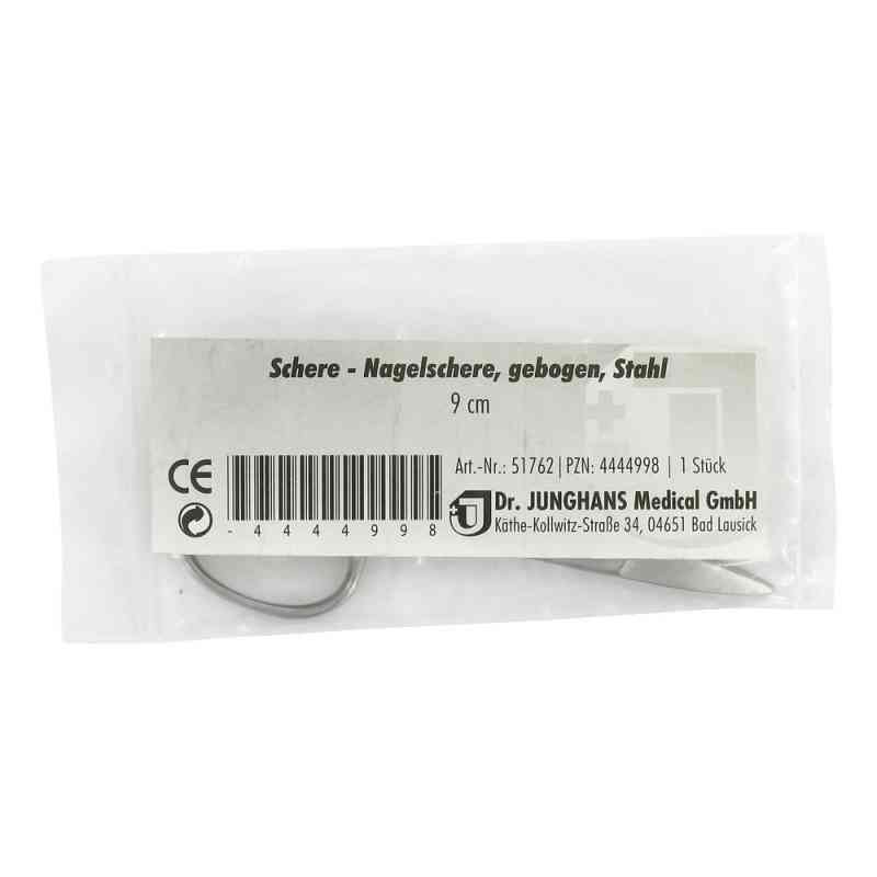 Nagelschere 9 cm gebogen 1 szt. od Dr. Junghans Medical GmbH PZN 04444998