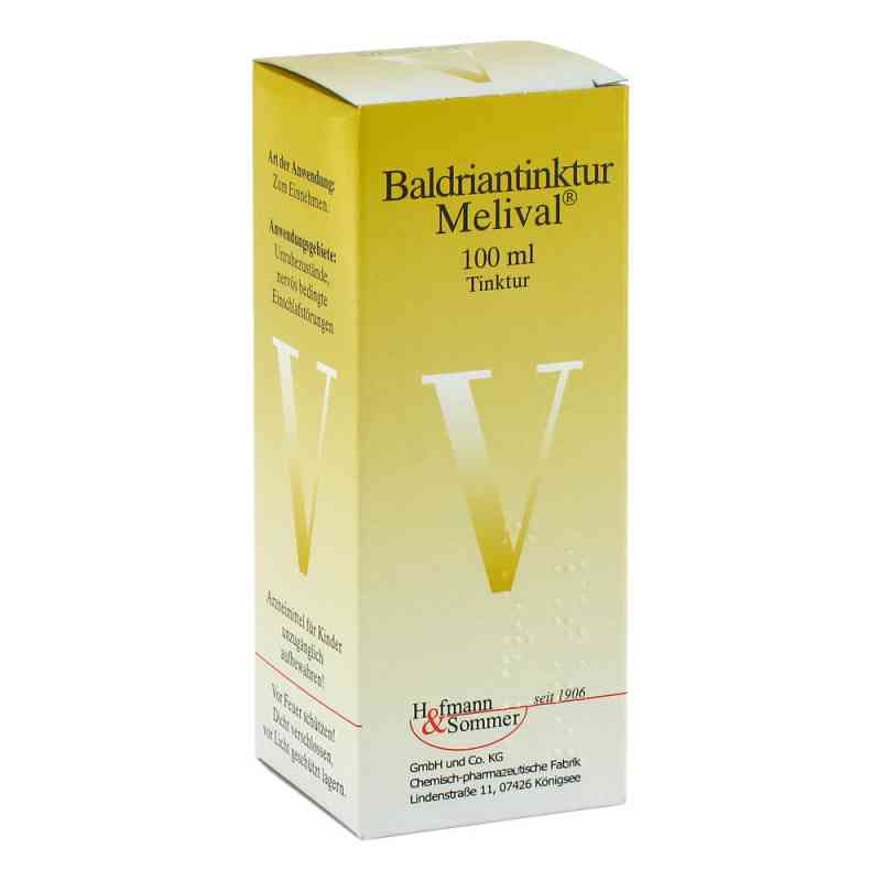 Nalewka z baldrianu Melival 100 ml od Hofmann & Sommer GmbH & Co. KG PZN 01846325