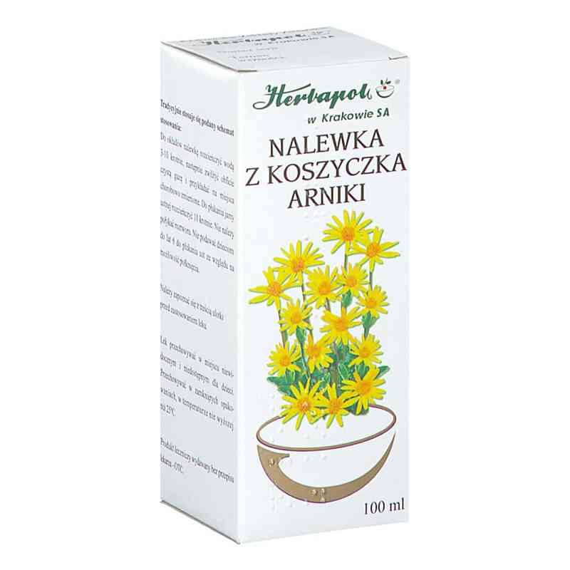 Nalewka z koszyczka Arniki 100 ml od KRAKOWSKIE ZAKŁADY ZIELARSKIE 