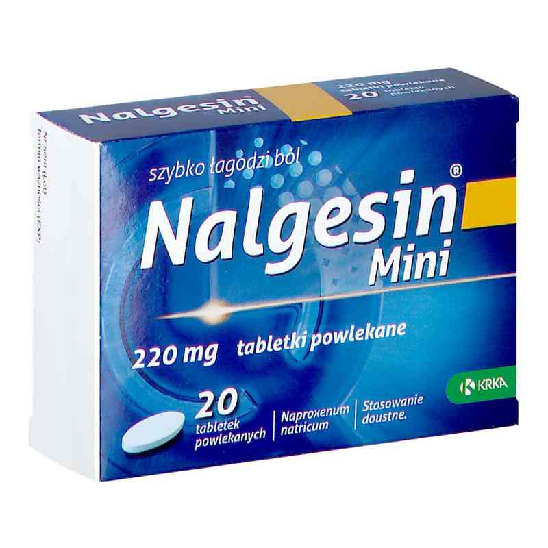 Nalgesin Mini 220 mg tabletki powlekane 20  od KRKA D.D. NOVO MESTO PZN 08302404