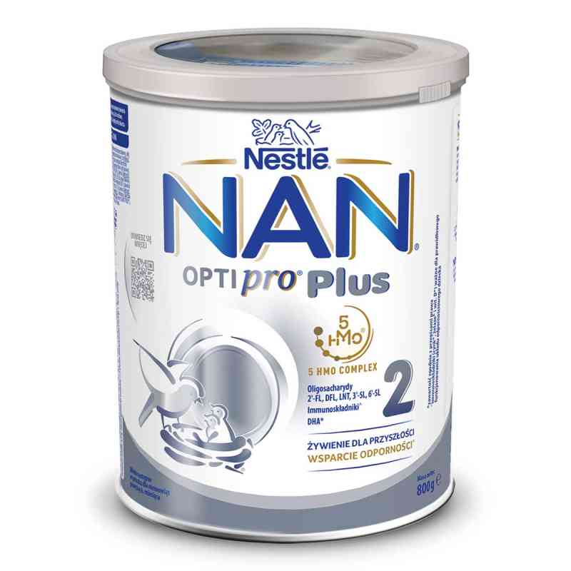NAN Optipro Plus 2 Mleko powyżej 6 miesięcy 800 g od NESTLE PZN 08305940