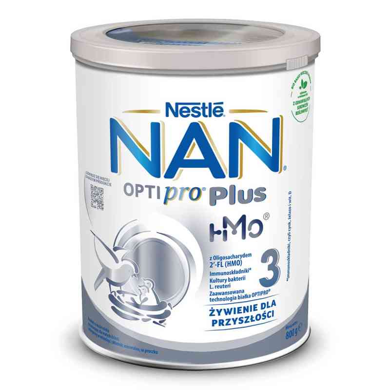 NAN Optipro Plus 3 Mleko powyżej 1 roku 800 g od NESTLE PZN 08305944