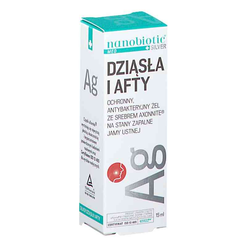 Nanobiotic Med Plus Silver dziąsła i afty żel 15 ml od NANO-TECH POLSKA SP. Z O.O. SP.K. PZN 08305071