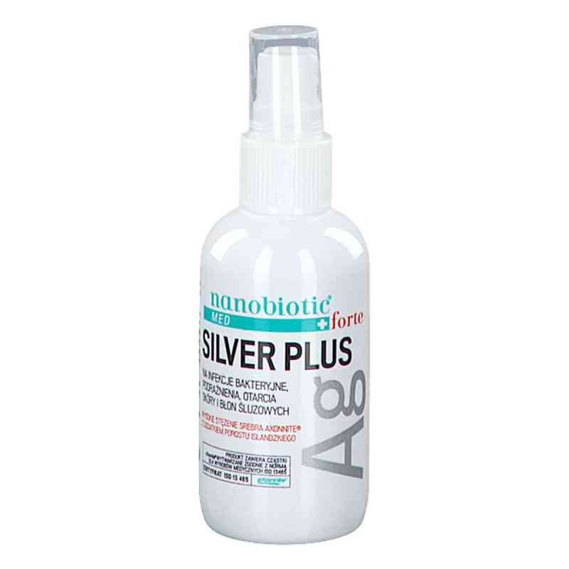 Nanobiotic Med+ Silver Plus Forte spray 75 ml od NANO-TECH POLSKA SP ZOO SPÓŁKA KOMAN. PZN 08305106