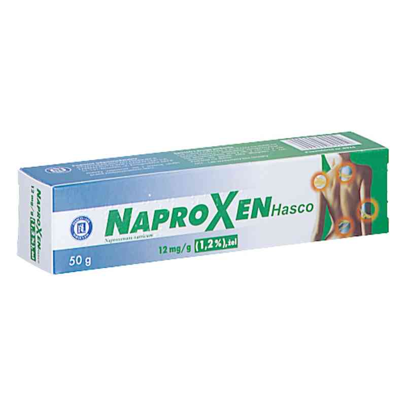 Naproxen żel 50 g od PRZEDSIĘBIORSTWO PRODUKCJI FARMACEUTYCZNEJ HASCO-L PZN 08305206