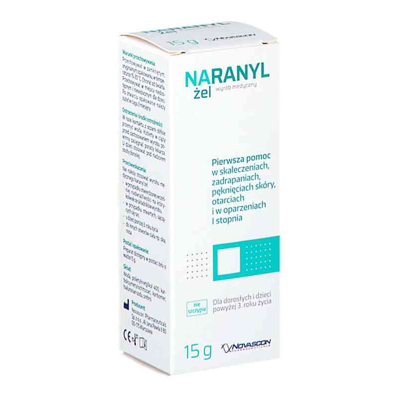 Naranyl Żel 15 g od NOVASCON PHARMACEUTICALS SP. Z O.O. PZN 08303458